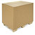 Caisse carton palettisable brune double cannelure RAJA - adaptée palette 80x120 cm - 3