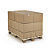Caisse carton palettisable brune simple cannelure - 1