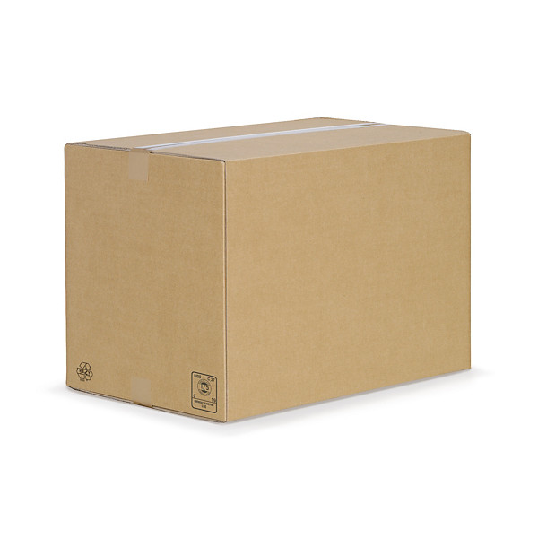 Caisse carton picking modèle La Redoute double cannelure 58x38x50 cm - 1