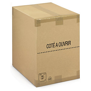 Caisse carton picking simple cannelure 39x29x38,5 cm