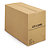Caisse carton simple cannelure brune 60x40x40 cm, lot de 20 - 1
