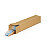 Caisse carton simple cannelure RAJA 50x10x10 cm, lot de 15 - 5