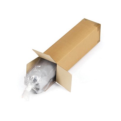 Caisse carton simple cannelure RAJA 50x10x10 cm, lot de 15 - 1