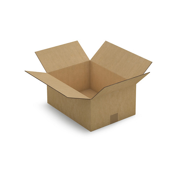 Caisse double cannelure renforcée RAJA 38,5 x 28,5 x 17 cm