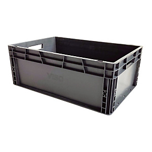 Caisse gerbable Norme Europe 600x400 mm 35 L Caisse gerbable Norme Europe 600x400 mm 35 L