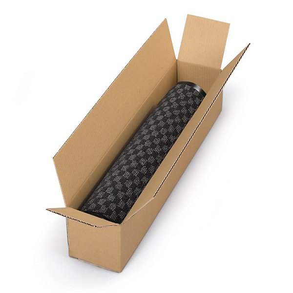Caisse longue simple cannelure à grande ouverture RAJA 80x15x30cm - 4