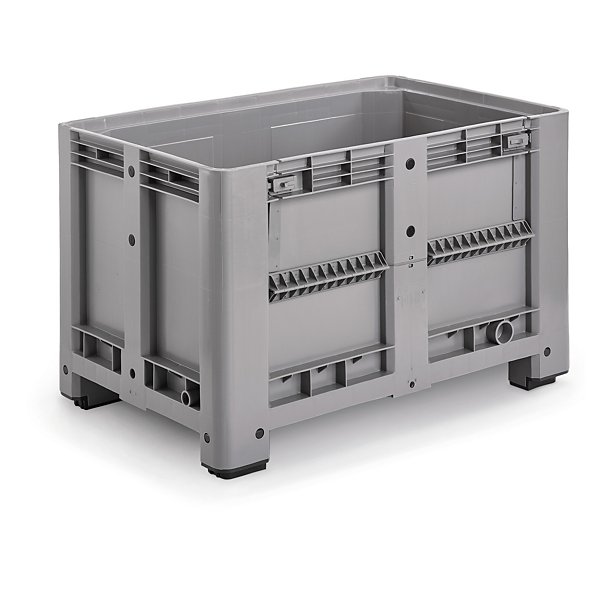 Caisse-palette plastique Alpha avec abattant - 7