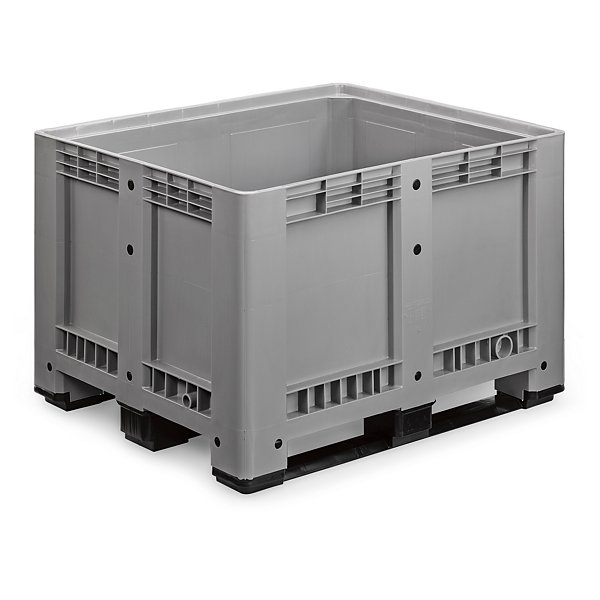 Caisse-palette plastique Alpha avec abattant - 6