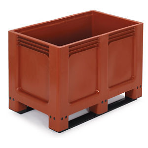 Caisse-palette plastique Géobox SCHOELLER ALLIBERT 2 semelles 260 l