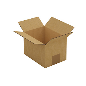 Caisse simple cannelure brune 18x13x12 Caisse simple cannelure brune 18x13x12