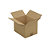 Caisses carton brune simple cannelure RAJA 28 x 22 x 20 cm, lot de 25 - 1