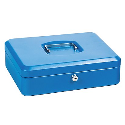 Caissette à monnaie bleue Pavo 5 compartiments L. 30 cm - 1
