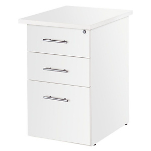 Caisson Actual hauteur bureau - L.42 x P.60 x H. 72 cm - Blanc Caisson Actual hauteur bureau - L.42 x P.60 x H. 72 cm - Blanc
