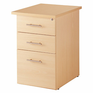 Caisson Actual hauteur bureau - L.42 x P.60 x H. 72 cm - Hêtre Caisson Actual hauteur bureau - L.42 x P.60 x H. 72 cm - Hêtre