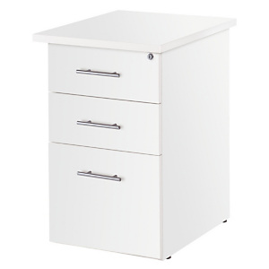 Caisson hauteur bureau Axiome - L.47,5 x H.72,5 x P.80 cm - Blanc