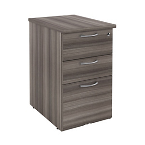 Caisson mélaminé NF Environnement hauteur bureau Cèdre - H.72 x L. 42 x P. 60 cm