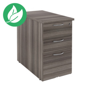 Caisson mélaminé NF Environnement hauteur bureau Cèdre - H.72 x L. 42 x P. 80 cm Caisson mélaminé NF Environnement hauteur bureau Cèdre - H.72 x L. 42 x P. 80 cm