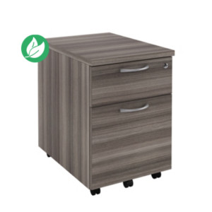 Caisson mobile 2 tiroirs  L.42 x P.58 x H.60 cm - Cèdre Caisson mobile 2 tiroirs  L.42 x P.58 x H.60 cm - Cèdre