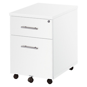 Caisson mobile Activity 2 - 2 tiroirs - L.43 x P.56 x H. 60 cm - Blanc Caisson mobile Activity 2 - 2 tiroirs - L.43 x P.56 x H. 60 cm - Blanc