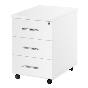 Caisson mobile Activity 2 - 3 tiroirs - L.43 x P.56 x H. 60 cm - Blanc Caisson mobile Activity 2 - 3 tiroirs - L.43 x P.56 x H. 60 cm - Blanc