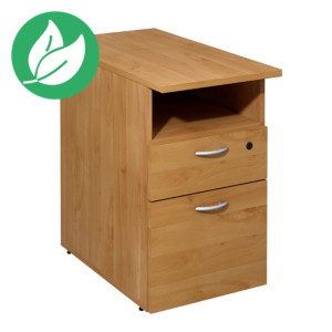 Caisson PRONTO hauteur bureau - L.43 x P.80 x H.72 cm - Aulne Caisson PRONTO hauteur bureau - L.43 x P.80 x H.72 cm - Aulne