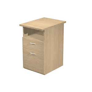 Caisson Pronto hauteur bureau Chêne Caisson Pronto hauteur bureau Chêne