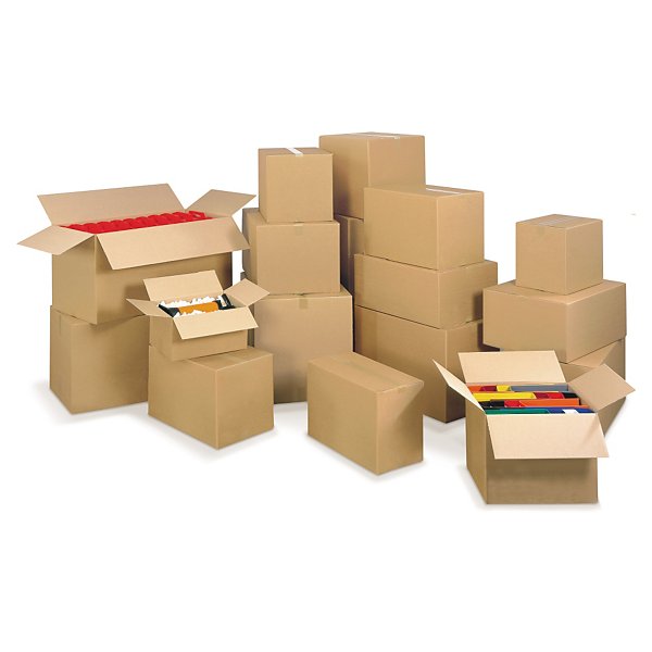 Caixa de cartão canelado simples RAJA 36x27x16 cm - 3