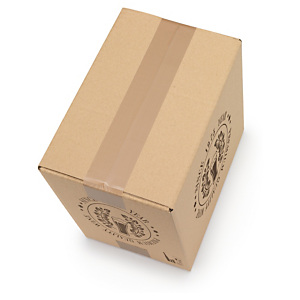 Caixa para garrafas de 33 cl com proteção interior personalizada Caixa para garrafas de 33 cl com proteção interior personalizada