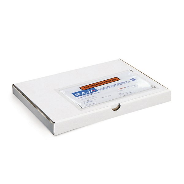 Caixa postal plana branca RAJA - 5