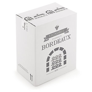 Caixa standard personalizada para expedição de garrafas de vinho e champanhe