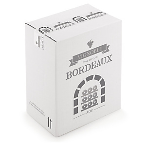 Caixa standard personalizada para expedição de garrafas de vinho e champanhe Caixa standard personalizada para expedição de garrafas de vinho e champanhe