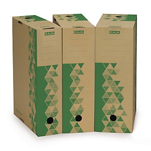 Caja de archivo de cartón reciclado RAJA®