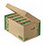 Caja de archivo marrón y verde 8cm RAJA® - 2