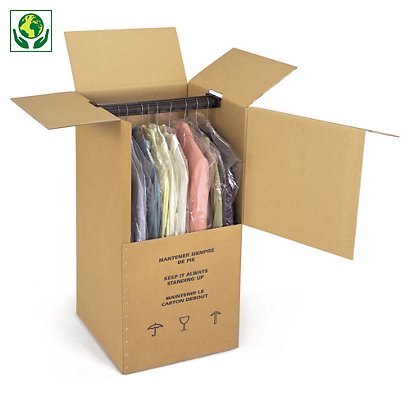 Caja armario para ropa 52x51x130cm - 1