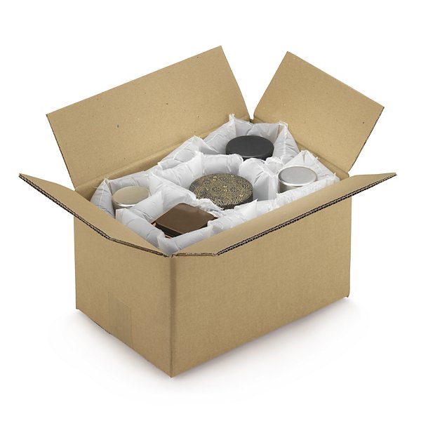 Caja de cartón canal doble 35x27x14cm RAJA® - 4