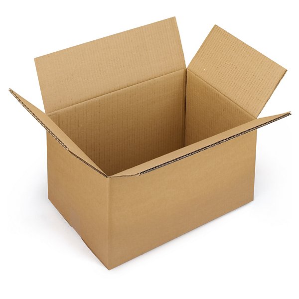 Caja de cartón canal doble 35x27x14cm RAJA® - 2