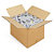 Caja de cartón canal doble reforzado 58,5x48,5x47cm RAJA® - 3