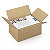 Caja de cartón canal simple 35x35x25cm RAJA® - 2