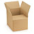 Caja de cartón canal simple adaptable en altura 30,5x21,5x13/22cm RAJA® - 1