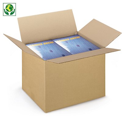 Caja de cartón canal simple formato A3 RAJA® - 1