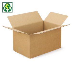 Caja de cartón canal simple formato A4 RAJA®