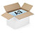 Caja de cartón canal simple RAJA® 43x30x15cm - 2