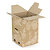 Caja de cartón con relleno y asas precortadas para el envío de plantas y ramos en jarrón - 4