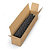 Caja de cartón larga canal simple gran apertura 60x15x15cm RAJA® - 4
