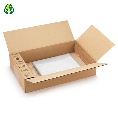 Caja con embalaje de retención 56x36,5x11cm - 1
