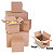 Caja embalaje canal doble 350 x 350 x 350 mm (largo x ancho x alto) marrón - 1