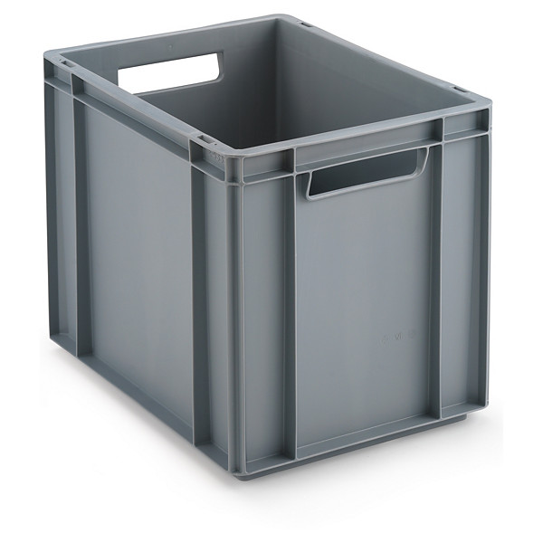 Caja norma Europa gris asas abiertas 356x256x297mm - 1