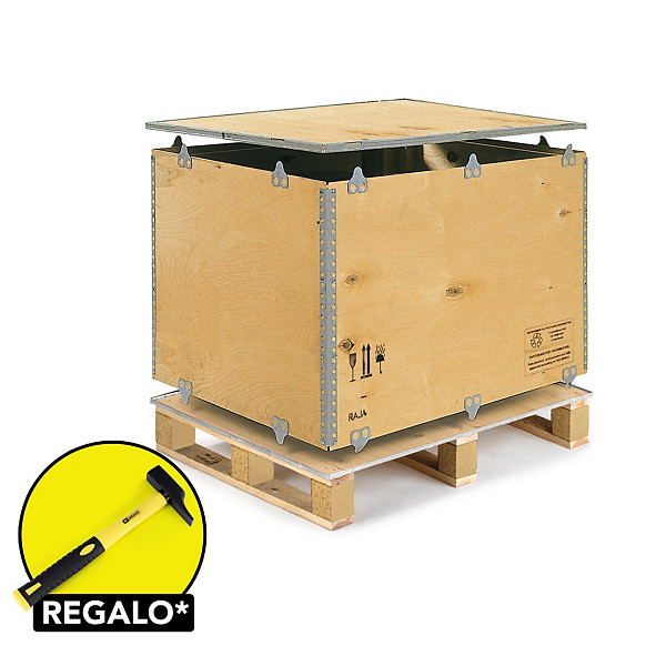 Caja-palet de madera contrachapada - 1