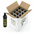 Caja para aceite de oliva con impresión FRÁGIL y motivo olivo - 1