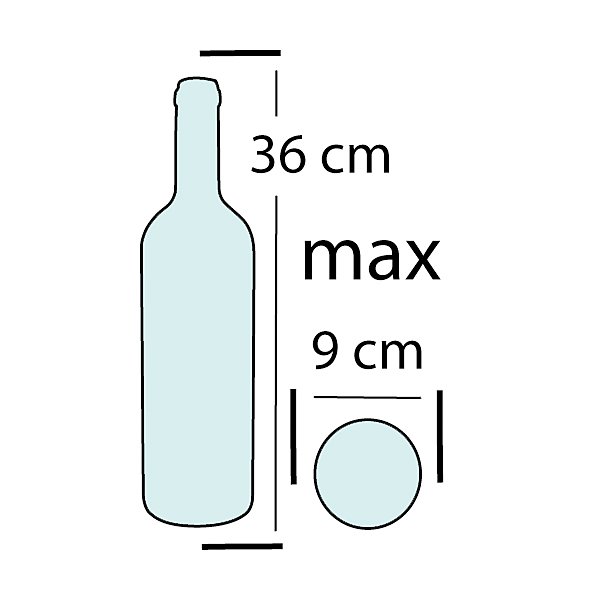 Caja para  botellas con celdas de protección reforzada - 6